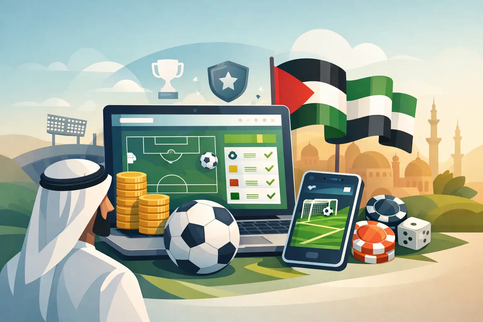 أفضل مواقع مراهنات كرة القدم العربية