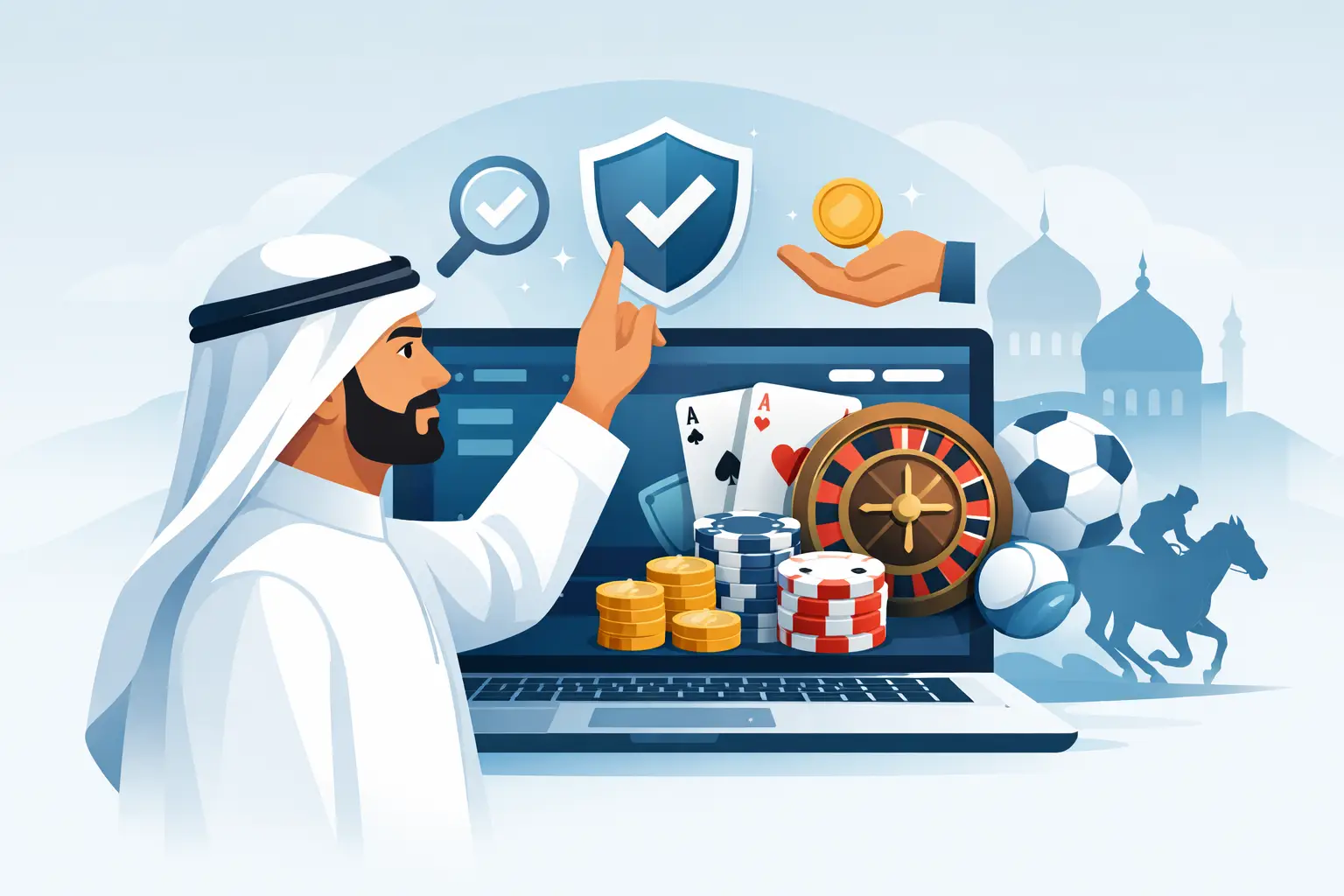 دليل اختيار موقع مراهنة بثقة للاعب العربي